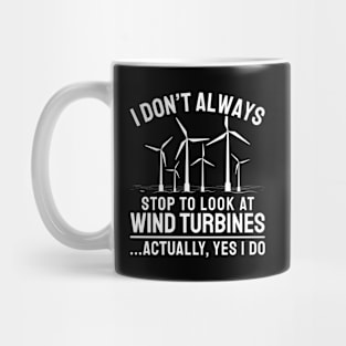 Funny Wind Turbine Lover Technician Operator Engineer Mug